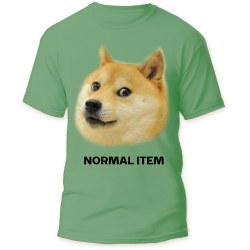 T-Shirt Doge
 Color-Vert Size-XS